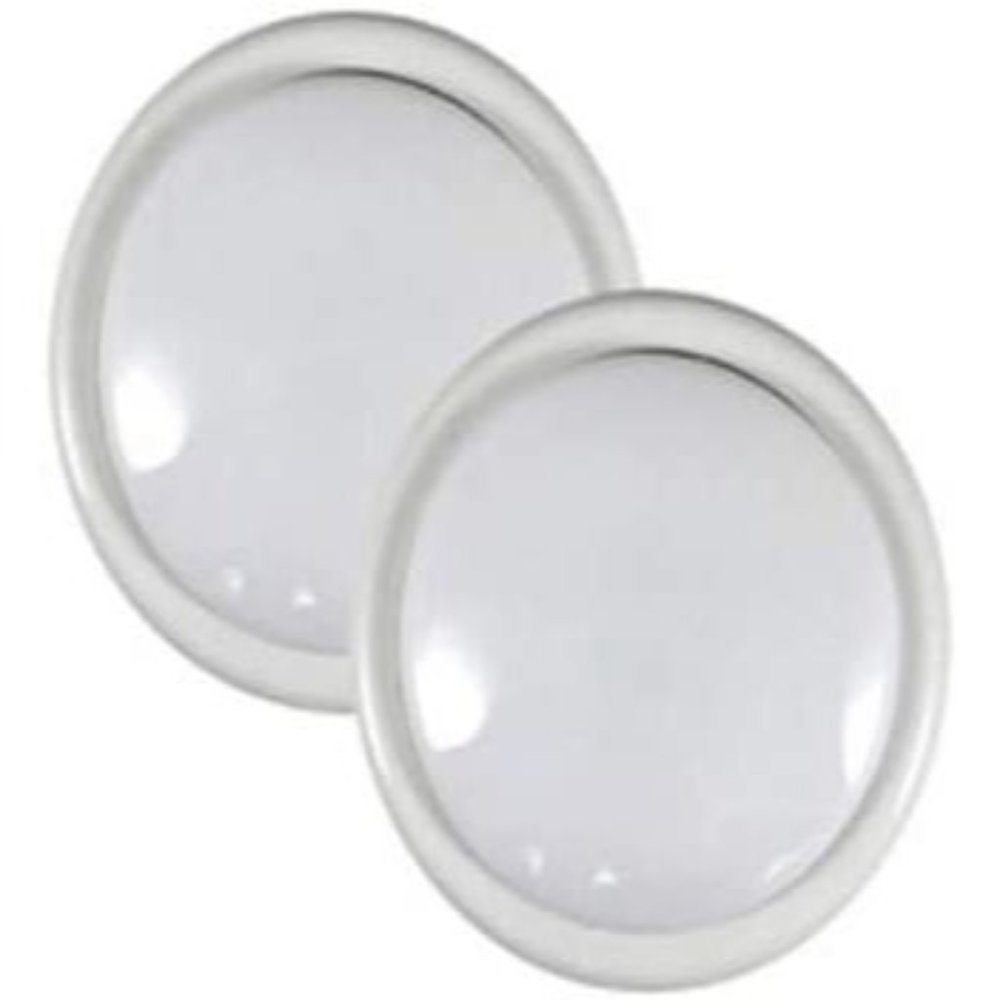 Westek Lg3003w-T2 4 X 4 X 1.25 White Led Moon Lights 2 Count